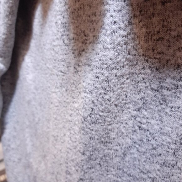 ONLY Ruffled Flounce Knit Top Boat Neck 3/4 Sleeve Super Stretchy Pullover - Picture 14 of 17